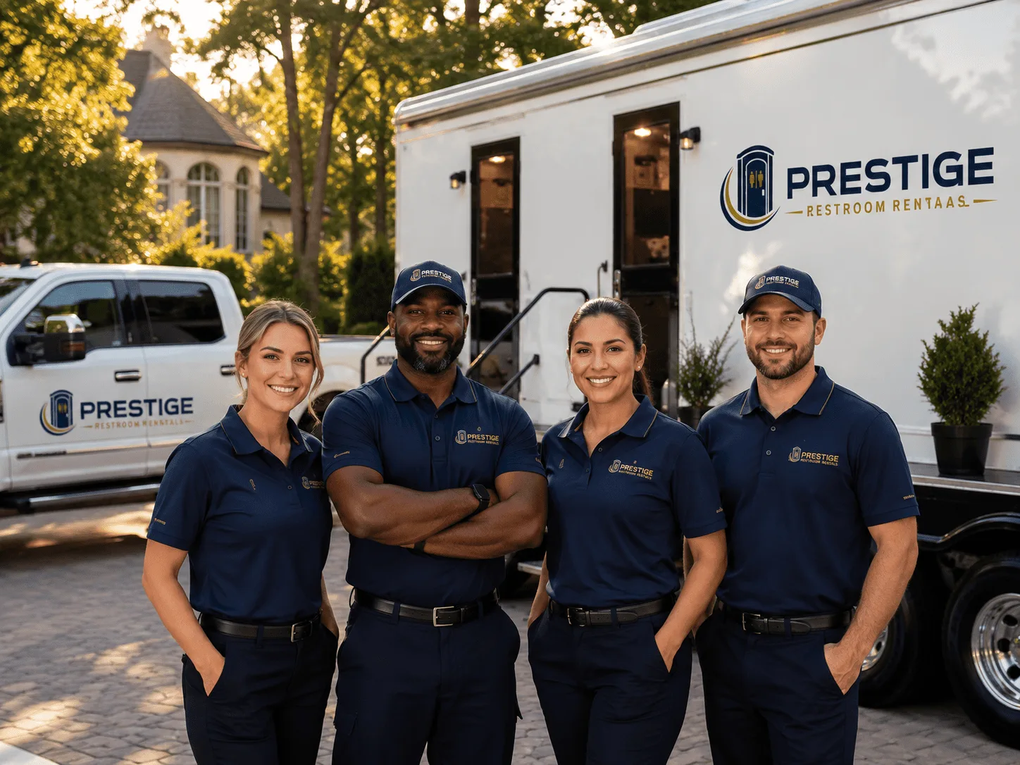 Trusted Luxury Portable Restrooms company in Windsor, OH